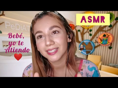 ASMR ENFERMERA ESCOLAR TE ATIENDE
