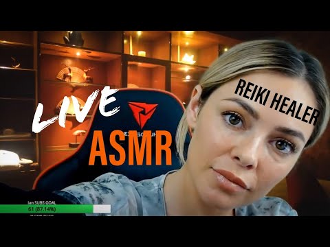 LIVE Healing Reiki Roleplay ASMR Clear any negative energy and blockages