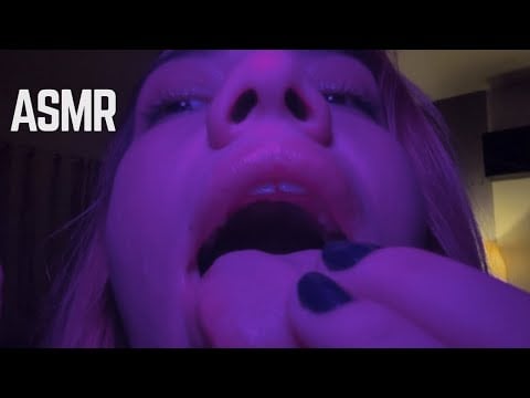 ASMR Spit Painting Makeup | INTENSE lens licking, mouth sounds and personal attention
