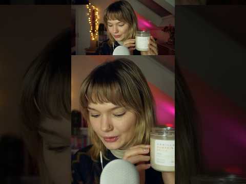 Candle taps 🩷🩷🩷 #asmr