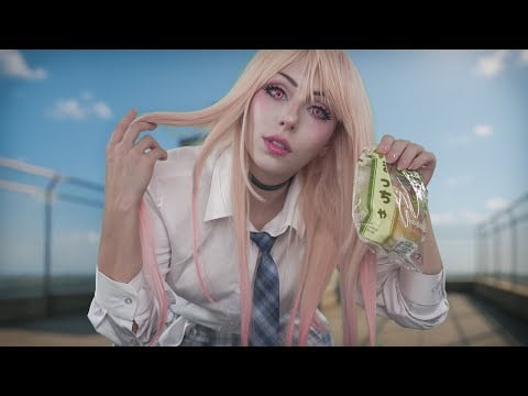 Your Classmate Has a Crush on You… But She Won’t Admit It | ASMR Roleplay
