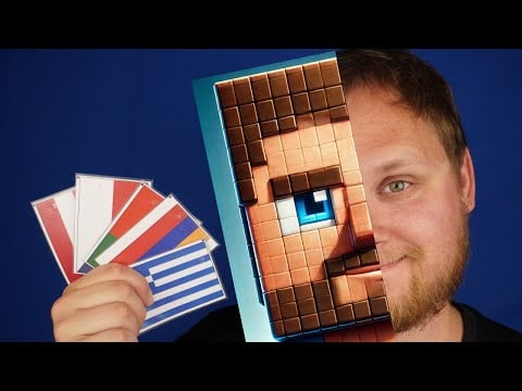 ASMR | Guess the Flag with Your Eyes Closed (but I Can Only Use MINECRAFT Terms)
