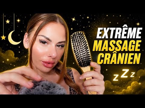 MASSAGE CRÂNIEN pour faire frissonner ton cerveau 🧠 🛌 ￼