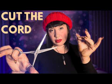 🕯️ Witchcraft ASMR – Cord Cutting Ritual to Release Draining Attachments  ✂️