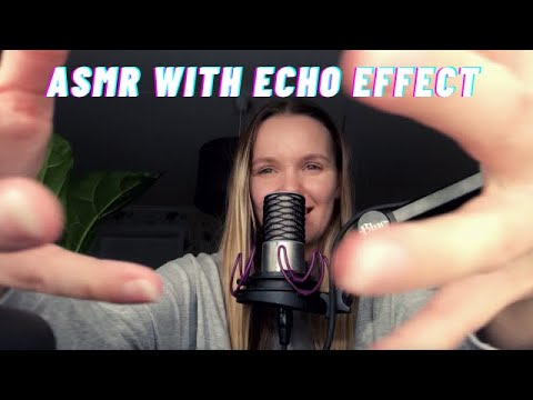 ASMR - Hand Movements & Trigger Words med ECHO EFFECT (asmr på svenska)