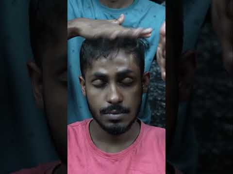 ASMR Head Massage And Body Massage By Strong Wrist Barber #shorts