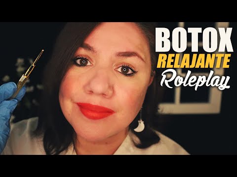 ASMR Te PONGO BOTOX Relajante Roleplay / Murmullo Latino