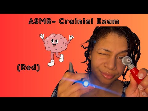 ASMR - Cranial Exam (Red)