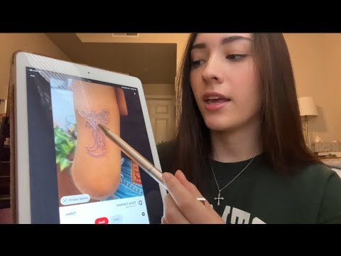 ASMR: Minimalist tattoo consultation ✨💉 (lofi, soft spoken)