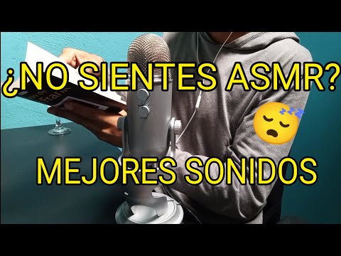 ASMR-Si no sientes ASMR Mira este video sonidos MUY relajantes