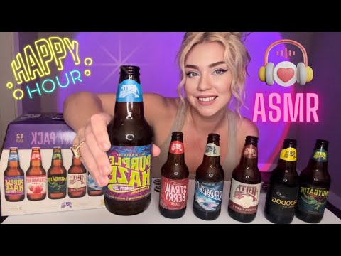 ASMR BEER TASTE TESTING BEERS AND IPA’S!