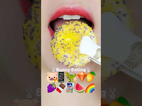 ASMR 🦖🪺 Jelly + Crunchy Sprinkles Mukbang