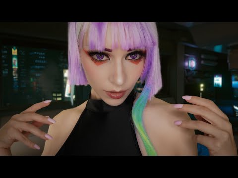 ASMR CYBERPUNK | Come with me on the moon!