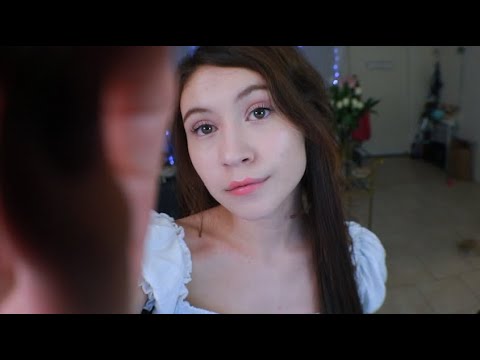 ASMR | Stress Relief (Face Brushing, Face Touching, Plucking)