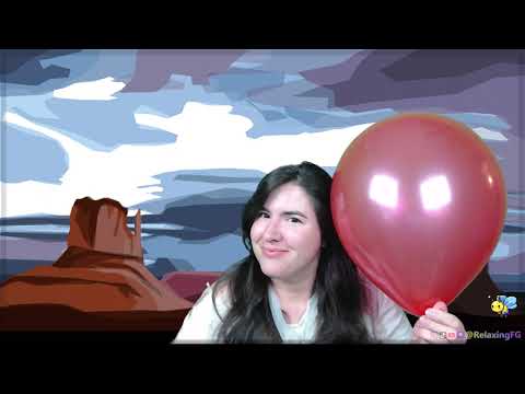 ASMR - Blowing Up a Red Balloon with Voice Mod