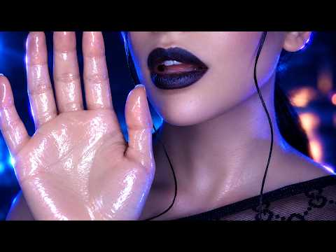 ASMR Deep Tingles in Your Ears 💦 Oily Hands, Mouth Sounds & Brown Noise For Sleep