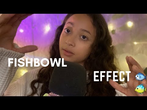 ASMR-FISHBOWL EFFECT 100% SENSITIVITY ( MOUTHSOUND)🐠🐟