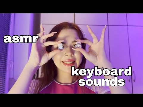 ASMR KEYBOARD SOUNDS// АСМР ЗВУКИ КЛАВИАТУРЫ