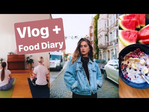 VLOG/FOOD DIARY mit Produkt & App Tests 🌱