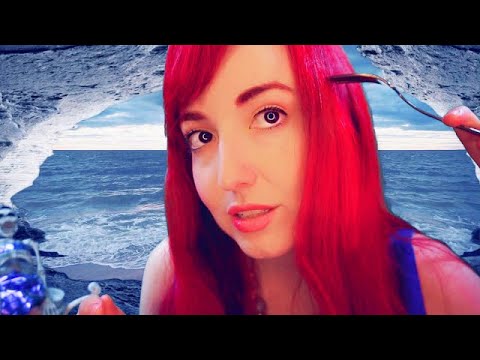 ASMR Little Mermaid Experiments on You 🧜‍♀️(personal attention, ocean sounds)