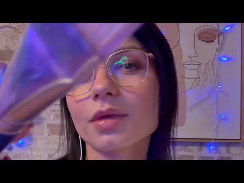 Spit painting you with invisible paint 🎨 ASMR 