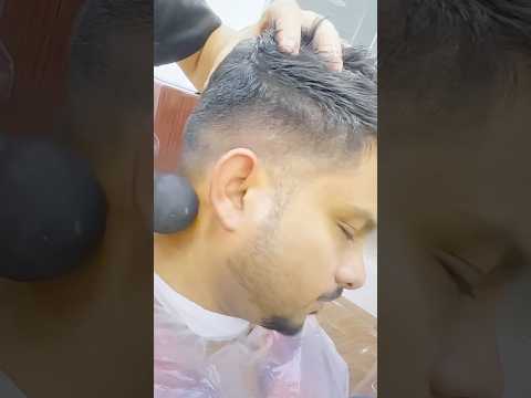I Tried The Most Intense Steam Head Massage! 😭 #shorts #asmr #headmassage #barber