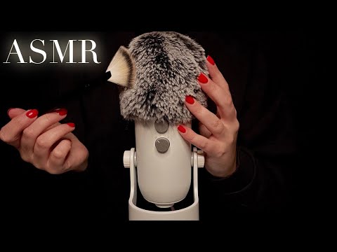 ASMR Comforting Slow & Gentle Triggers| Mic Scratching, Brushing, Fabric, Hand Movements, Whispering