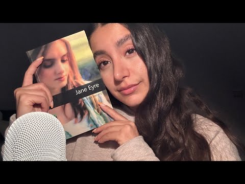 Asmr reading a book