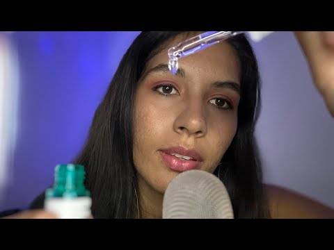ASMR SKINCARE NO SEU ROSTINHO ✨ 