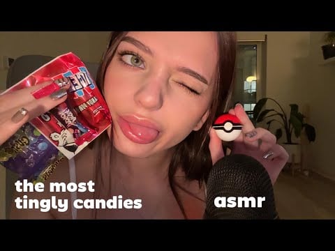 ASMR ☆ Trying the Tingly Candies 