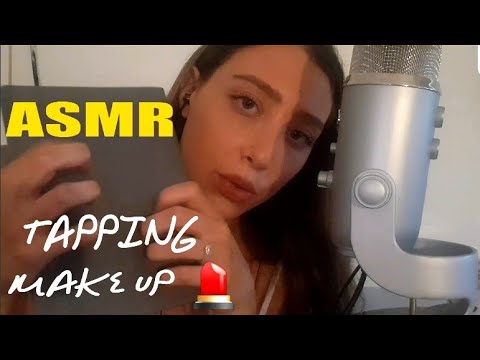 ASMR | TINGLY TAPPING & doing your MAKEUP 💄