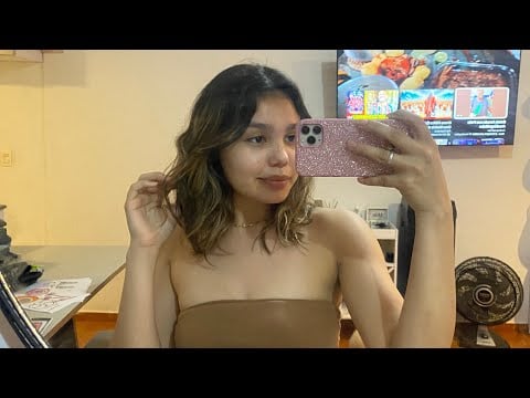 ASMR VLOG | DOMINGO DE PINTURA FEIA 😂🤍 (asmr narrado, com sons de boca) 