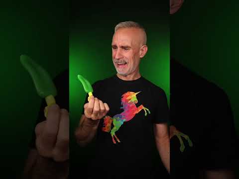 Trying weird and crazy candy ASMR: Sour Tongue #asmrcandy #candyasmr