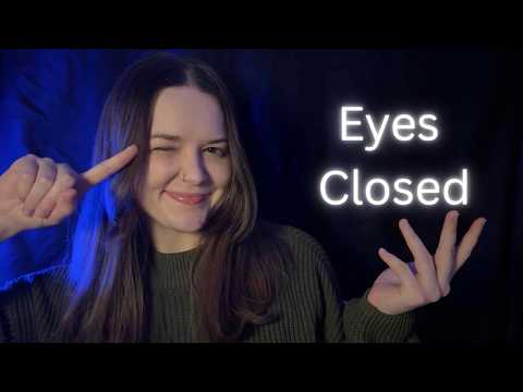 ASMR Cranial Nerve Exam EYES CLOSED 🧠 ✨ (For Sleep)
