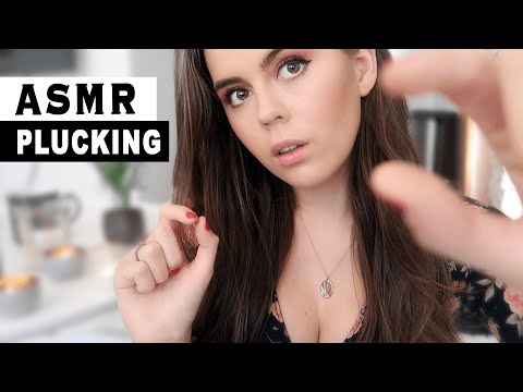 ASMR Plucking Away Your Negative Energy