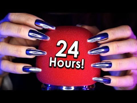 24 Hours Non Stop Foam Scratching ASMR