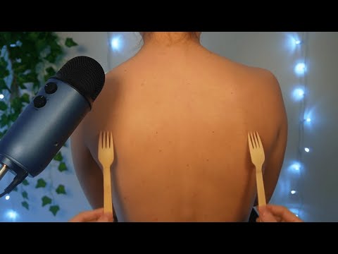 ASMR 4 hours back scratch and massage