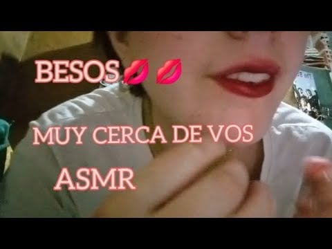 ASMR casero (⁠｡⁠･⁠ω⁠･⁠｡⁠)⁠ﾉ⁠♡, besitos, (MUY CERCA) 💋✨binaural!!