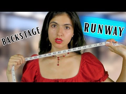 ASMR || Backstage at The Runway 👗👠 (Spanish Accent)