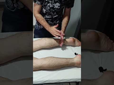 STRESS RELIEF BACK LEG MASSAGE THERAPY #satisfying #relaxing #asmr #shorts