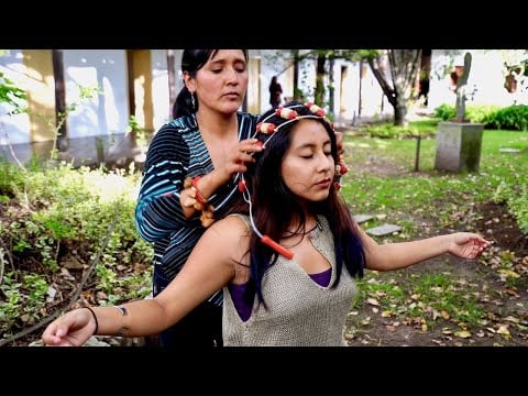 Relaxing ASMR massage with soft sounds & spiritual cleansing (limpia espiritual) and neck cracking