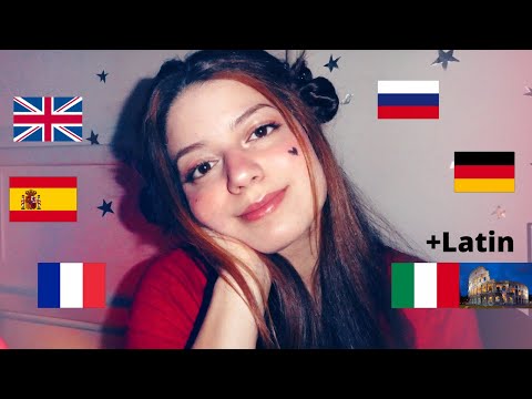 ASMR FR: 6 langues pour avoir des frissons ! (mots déclencheurs internationaux + LATIN ahh)