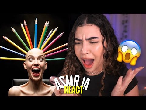 ASMRTISTA Reagindo a ASMR de IA do TIKTOK