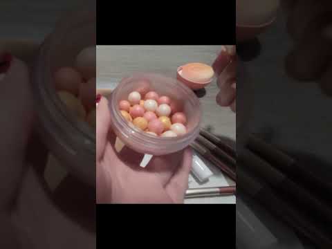 ASMR powder pearls 🦪✨!  #asmr