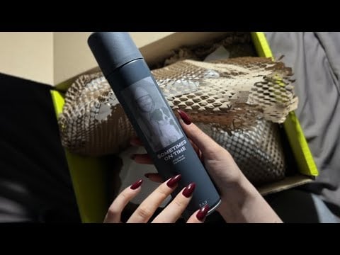 асмр распаковка из золотого яблока