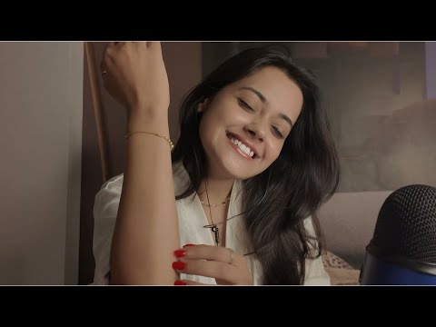 15 minutes ASMR for DEEP SLEEP 💤 (playing with your face and brain)