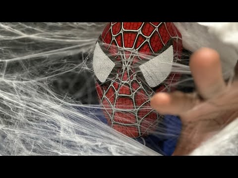 ASMR My Spiderweb Gets Stuck in Your Face