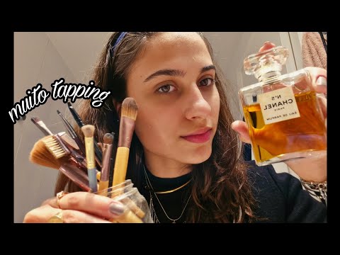 ASMR COSMÉTICOS DA MINHA AVÓ✨️💕