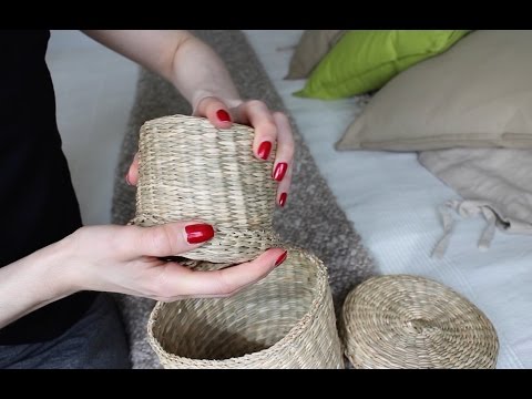 ASMR Relaxation Seagrass Basket Sounds | Scratching & Tapping (No Talking)