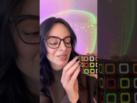 tingly rubix cube #asmr #asmrtingles #asmrsleep